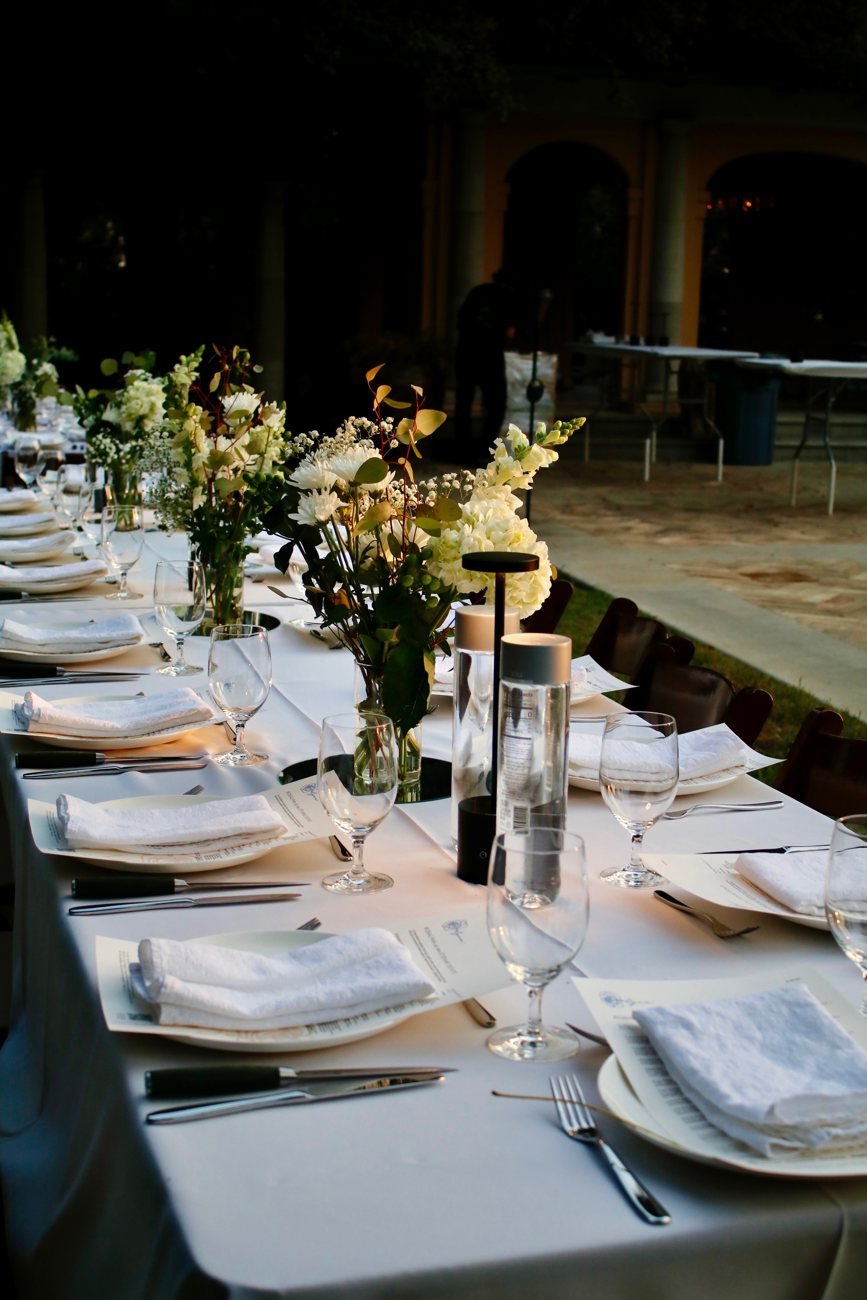 A Rosalynn wedding tablescape