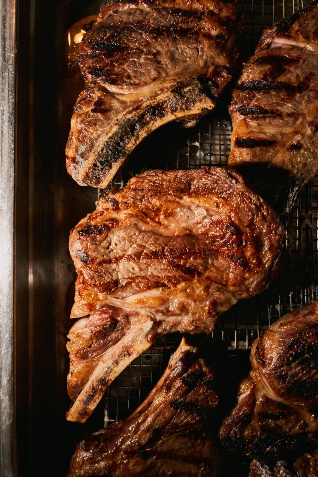 Dry-aged tomahawks